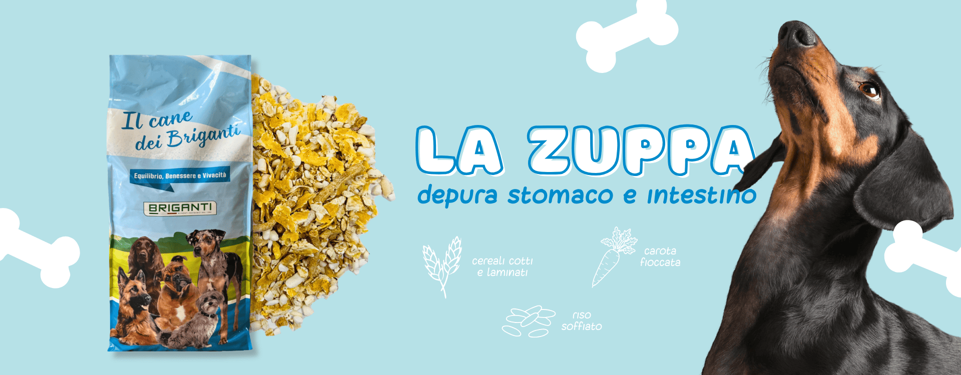 Mangime cani la zuppa
